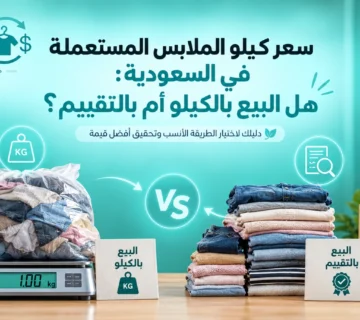 سعر كيلو الملابس المستعملة في السعودية: هل البيع بالكيلو أم بالتقييم؟