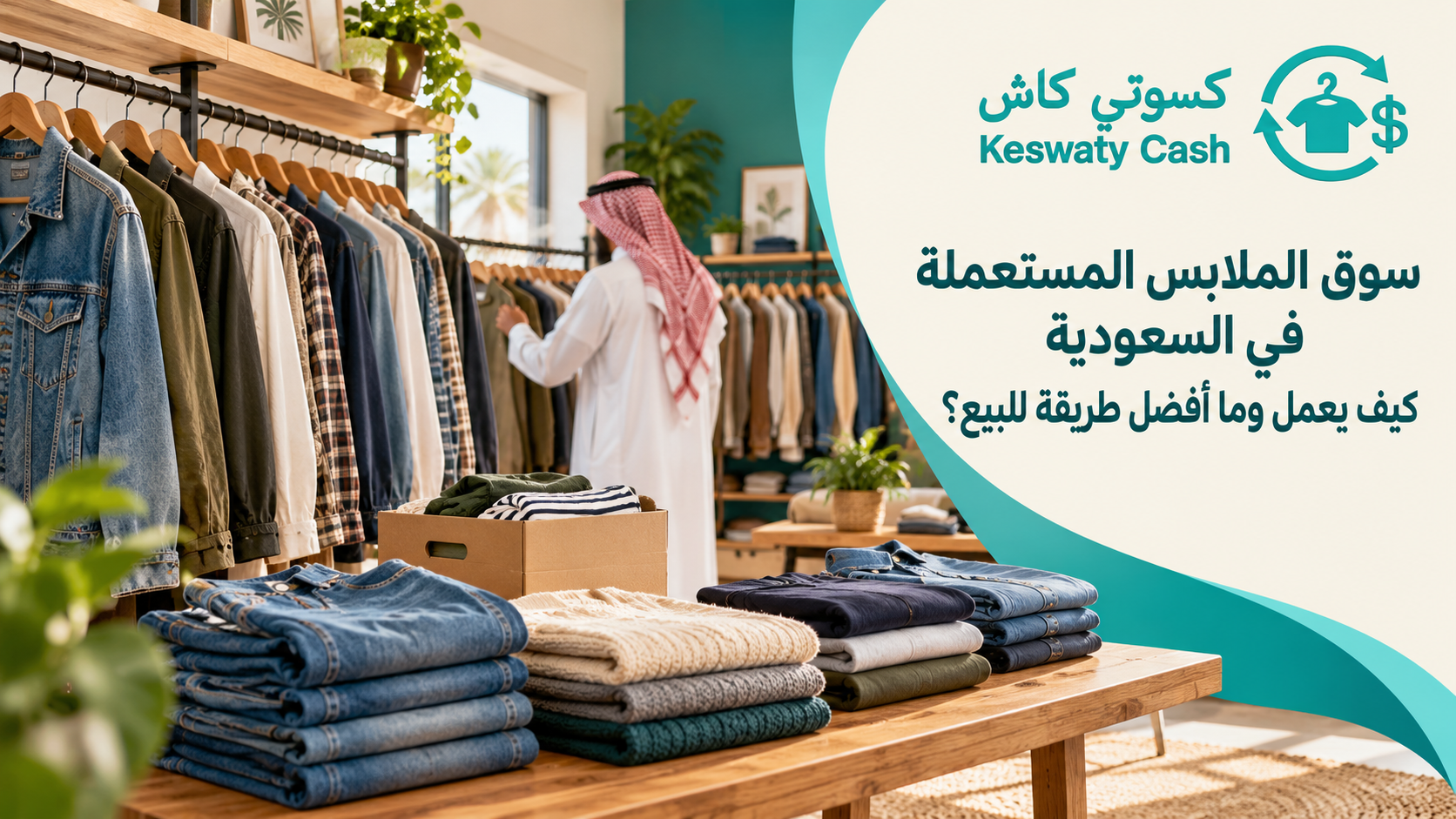 سوق الملابس المستعملة في السعودية: كيف يعمل وما أفضل طريقة للبيع؟