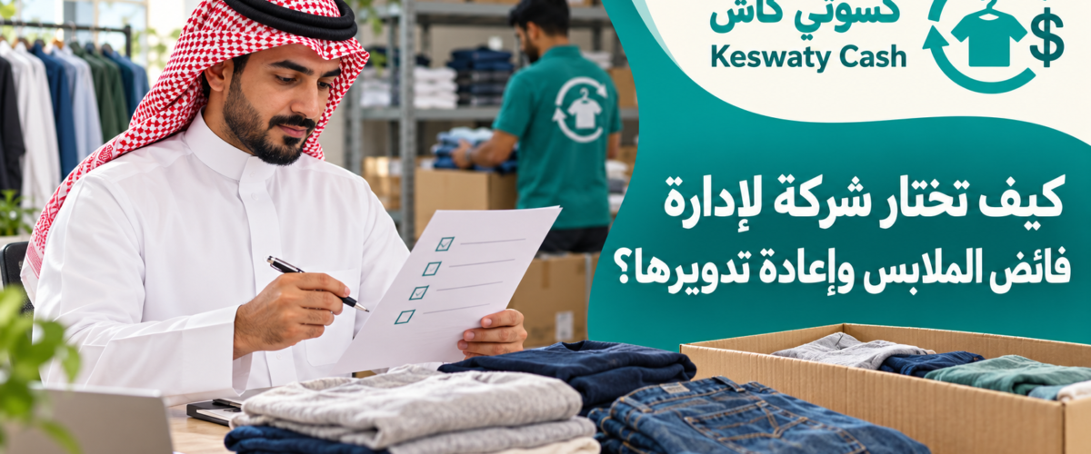 كيف تختار شركة لإدارة فائض الملابس وإعادة تدويرها؟ قائمة تقييم للمشتريات والاستدامة