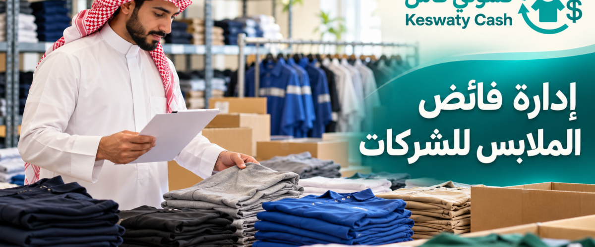 إدارة فائض الملابس للشركات في السعودية: من التخزين إلى إعادة الاستخدام