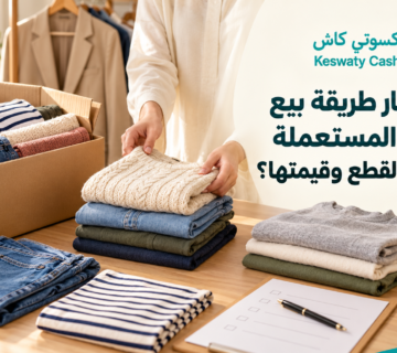 كيف تختار طريقة بيع الملابس المستعملة حسب عدد القطع وقيمتها؟